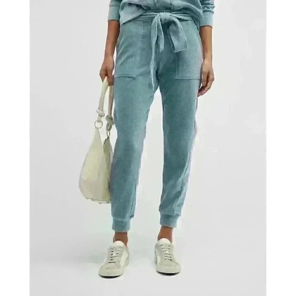 NEW! Splendid Women's L Andes Belted Corduroy Joggers NWT $148 - Picture 1 of 1